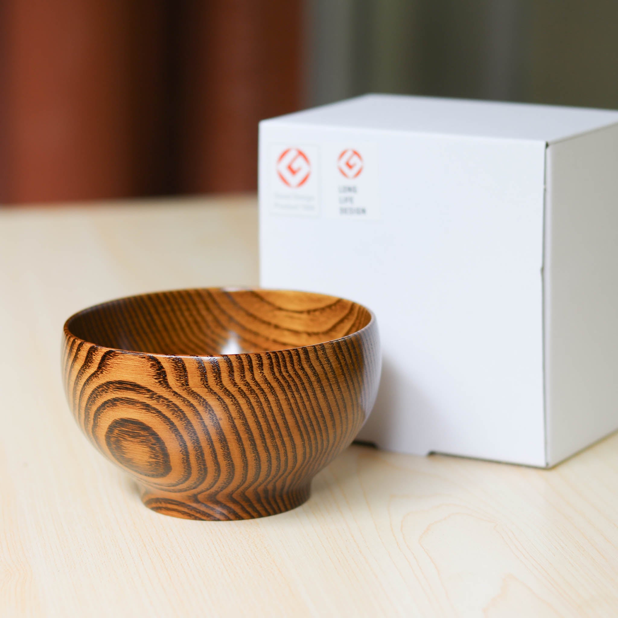 小田原漆器 お椀 | めいぼく椀 中 | 漆 くり | 薗部産業