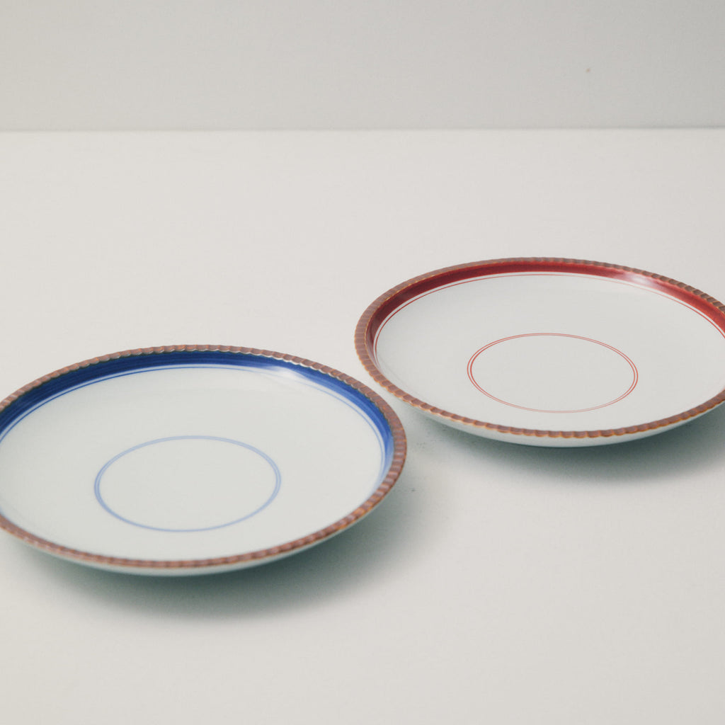 明治時代以前作成 大絵皿 4枚セット 明治時代以前作成 大絵皿 4枚