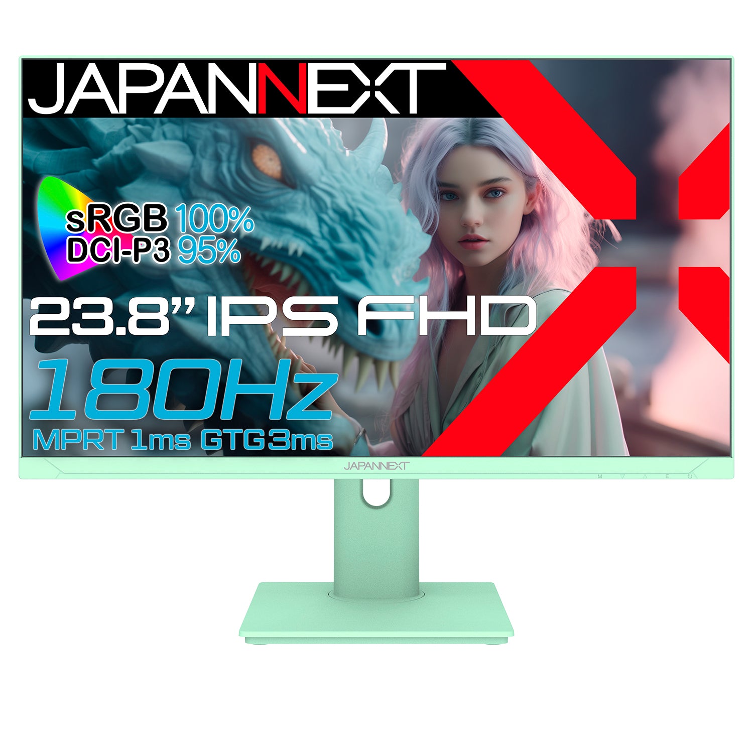 ユニットコム限定】JAPANNEXT 23.8インチ IPSパネル搭載 フルHD