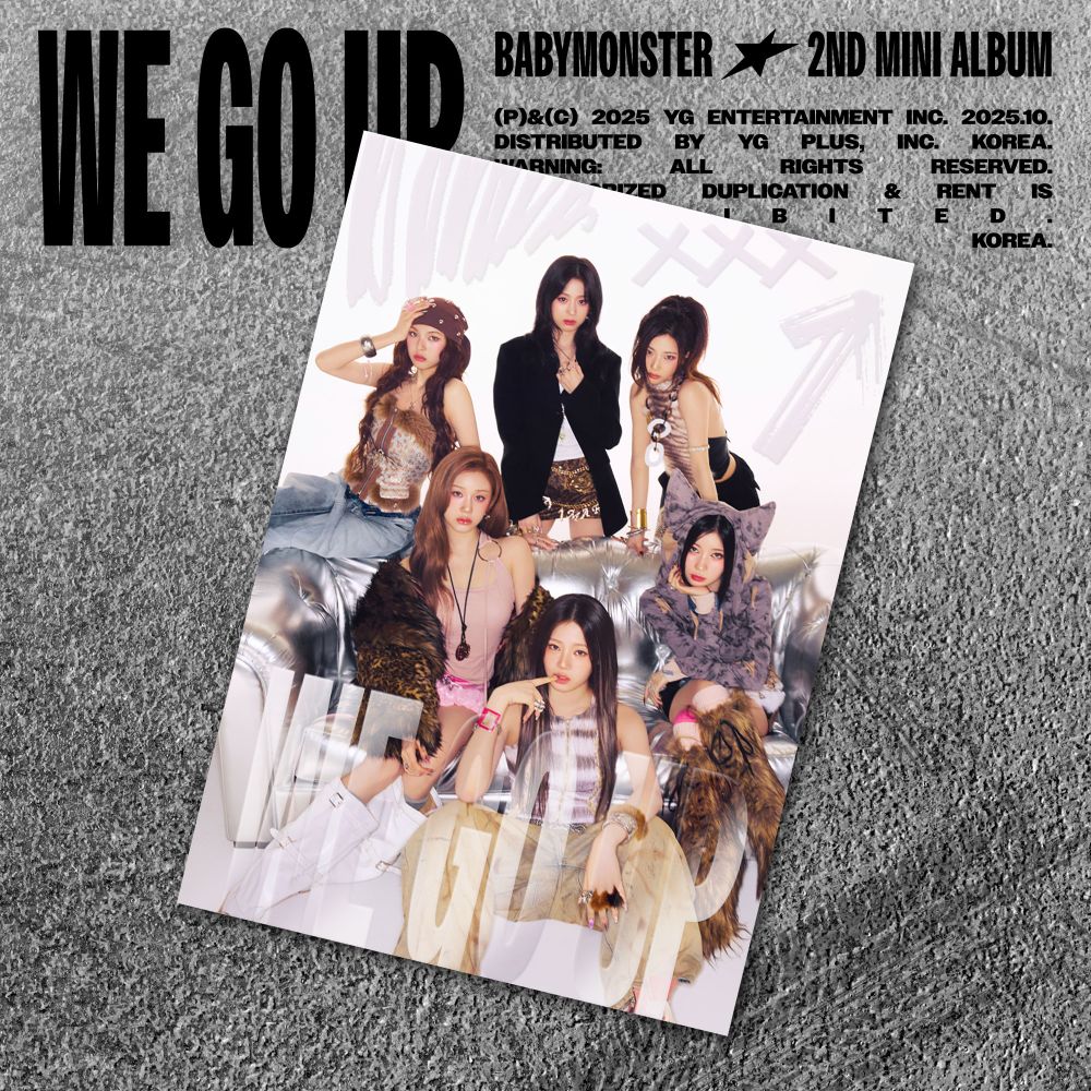 BABYMONSTER - WE GO UP (POTSCARD ver.) – Kpop Planet Global