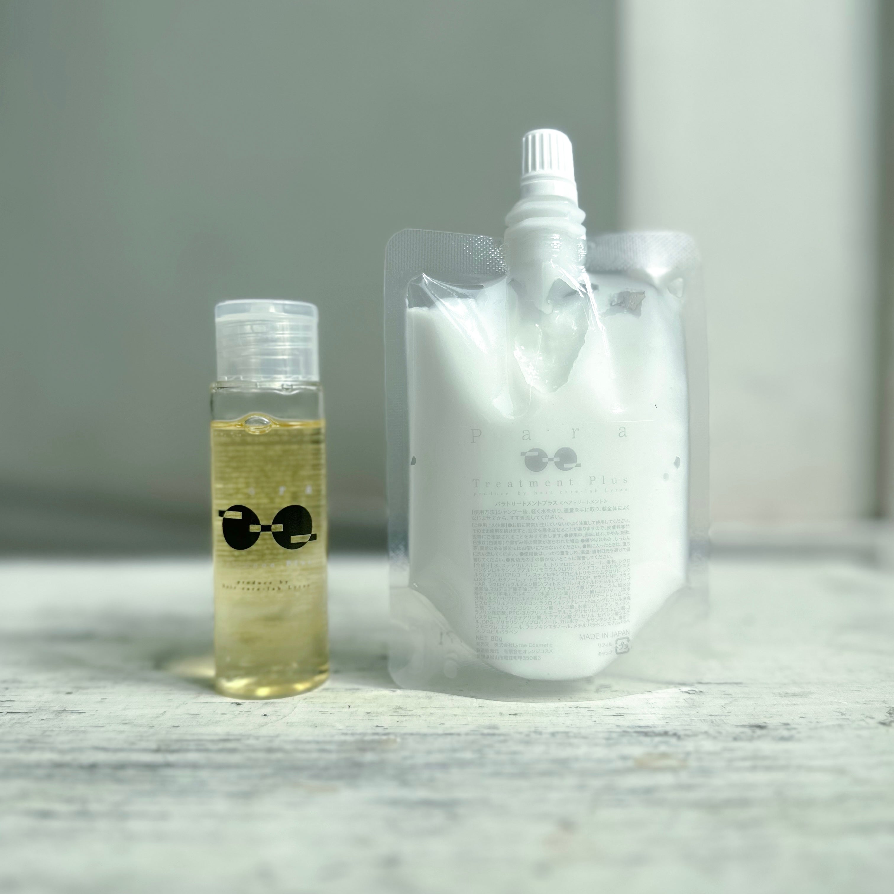 パラシャンプー＆トリートメントプラス トラベルミニサイズセット