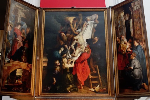 アントワープのノートルダム大聖堂でルーベンスを見るのだ。 (KARAKARA