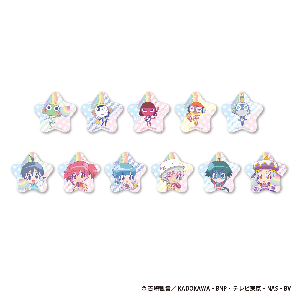 ケロロ軍曹】トレーディング星形缶バッジ – karel-shop