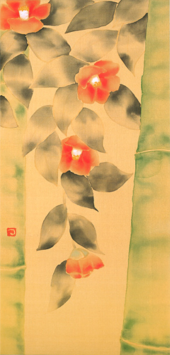 片岡鶴太郎 オフィシャル ウェブサイト / 竹ニ椿