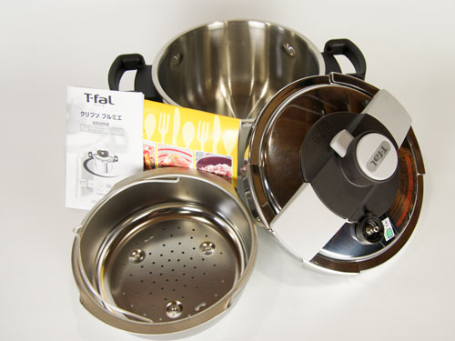 ティファール(T-faL)の圧力鍋 クリプソ プルミエがすごくいいっ