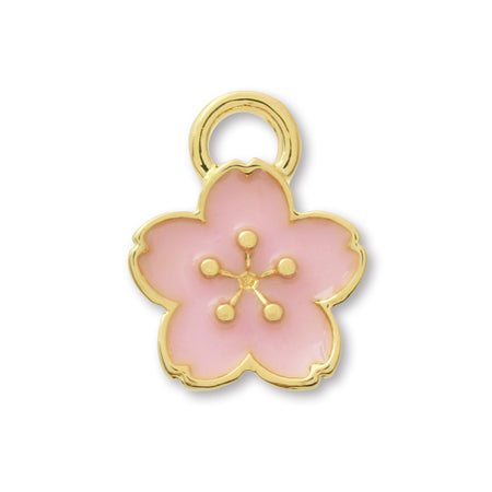 チャーム 和風 霞桜 エポ付 薄桃/G – 貴和製作所オンラインストア