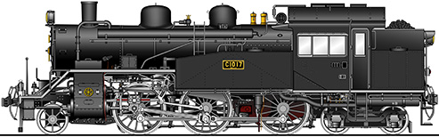 C10形 蒸気機関車