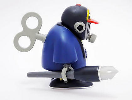 キューブリック・鳥山明フィギュア : 蝿が一匹、水星まで。