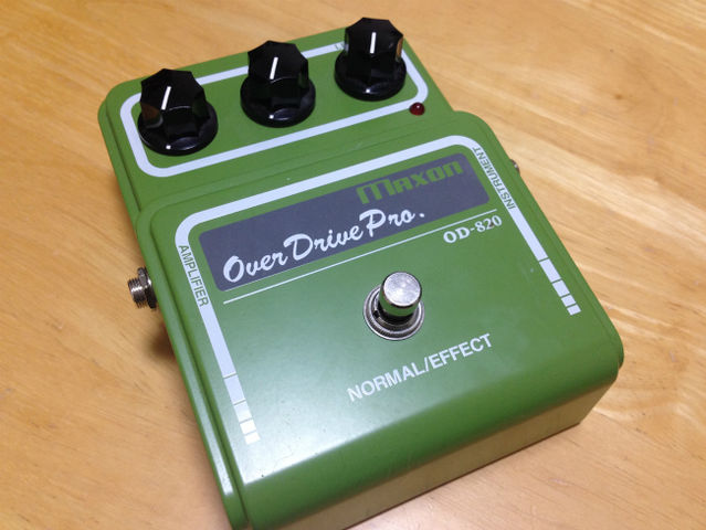 ☆ペダル検証 第61弾 MAXON OD820編 : ジナパパ一家の何てことない日常