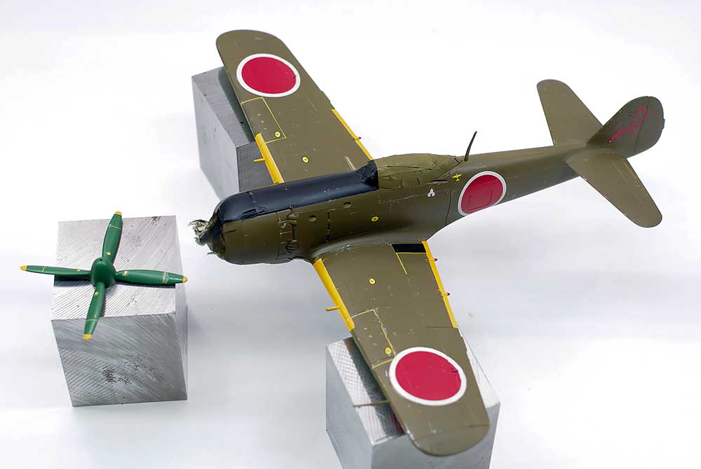 プラモ日記 » 日本陸軍・四式戦闘機 疾風(キ84) その4 完成!!