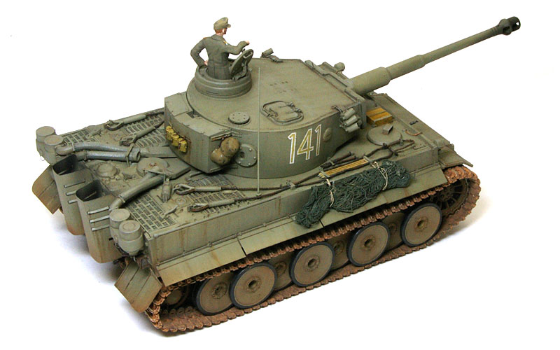 プラモ日記 » ドイツ重戦車・タイガー1極初期生産型 その14 完成!!