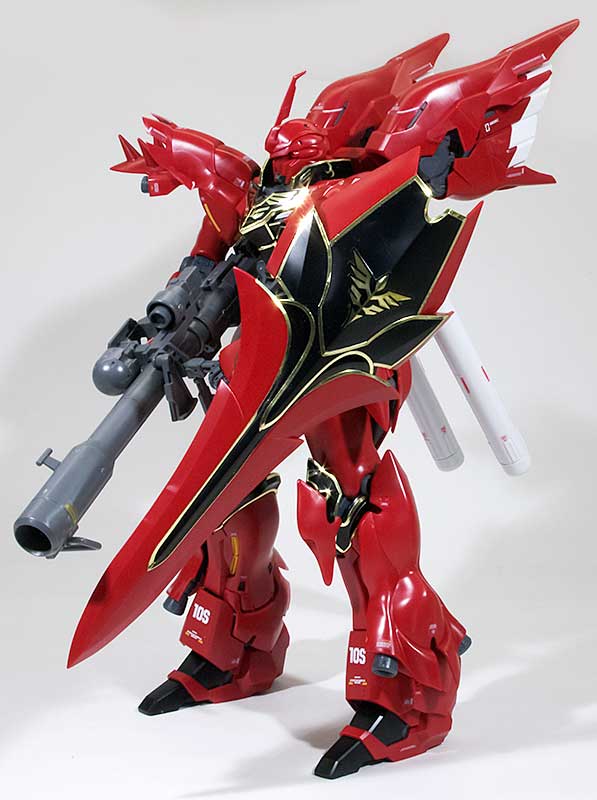 プラモ日記 » ネオジオン・MSN-06Sシナンジュ その2 完成!!