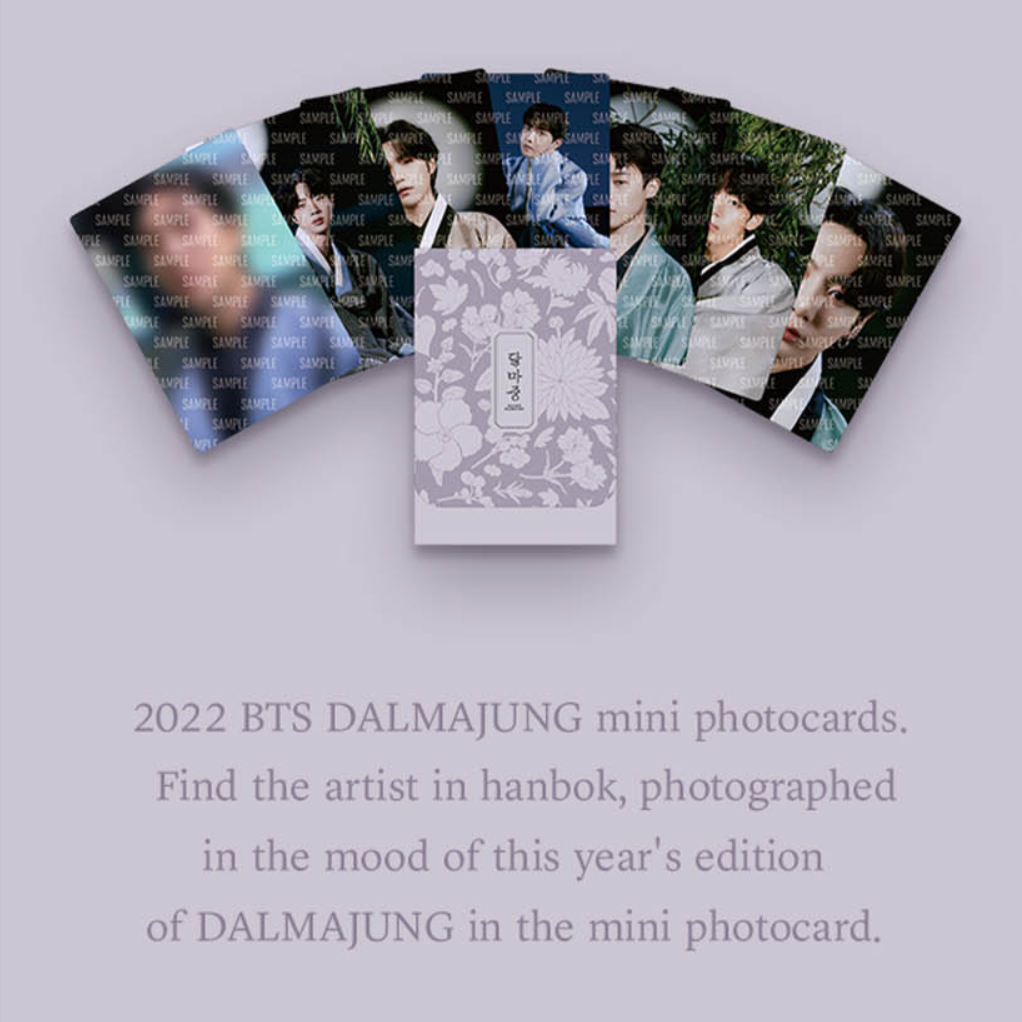 BTS | 2022 Dalmajung Mini Photocard Set – pluedo