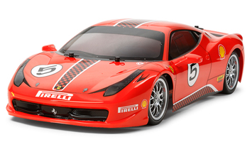 タミヤ 1/10RC フェラーリ 458 チャレンジ 軽量ボディパーツセット