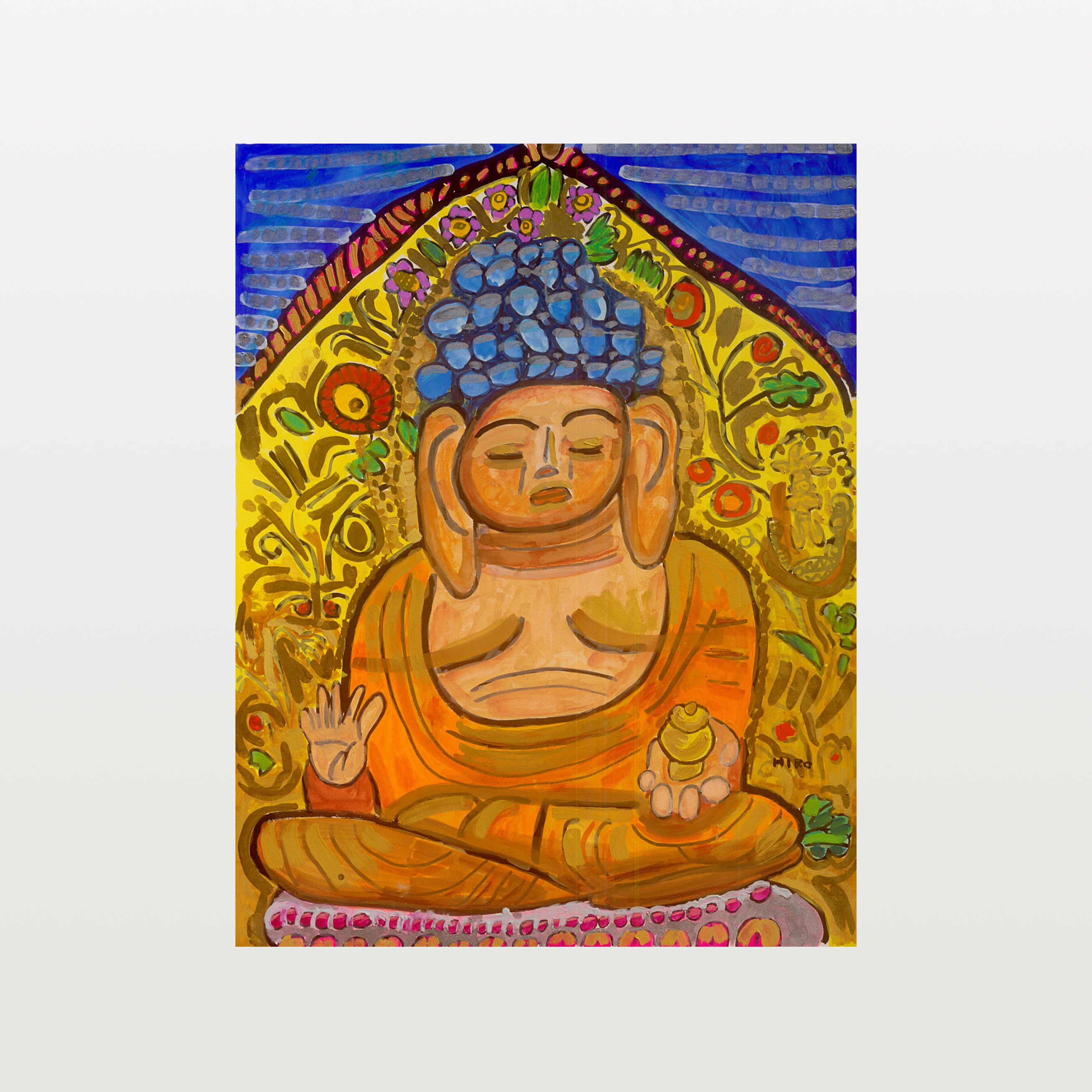 複製画】薬師如来坐像 – one's art