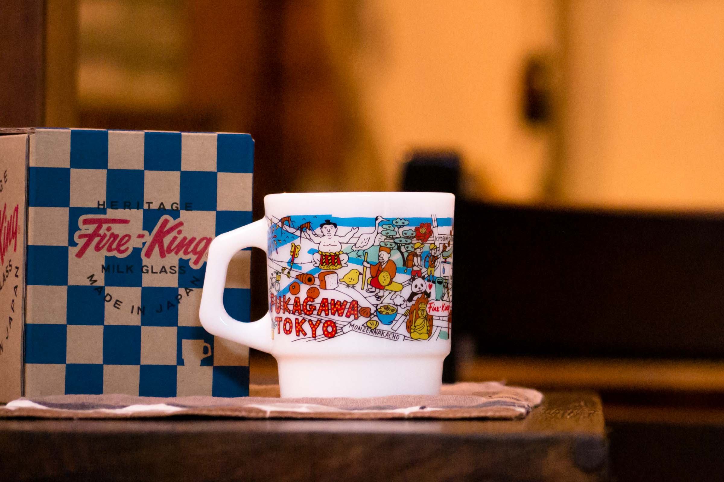 Fire-King スタッキングマグ [深川マップ] – Fire-King Japan ONLINE STORE