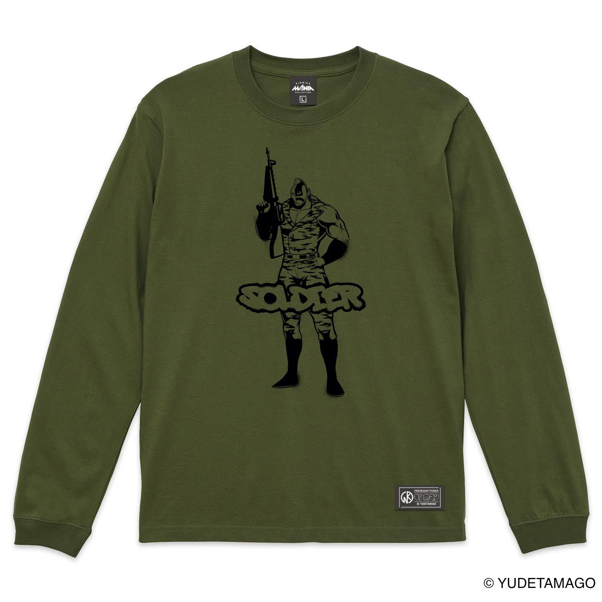 KMC ソルジャーstencil ロンT – キン肉マン公式オンラインストア KIN29.COM