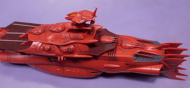 ゲルバデス級航宙戦闘母艦 「ダロルド」 1/1000
