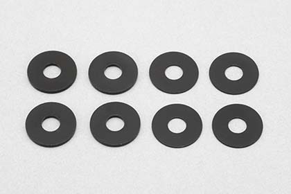 Aluminum Hex Tread Spacers (Black) 0.5 mm, 1.0 mm HUB SPACERS