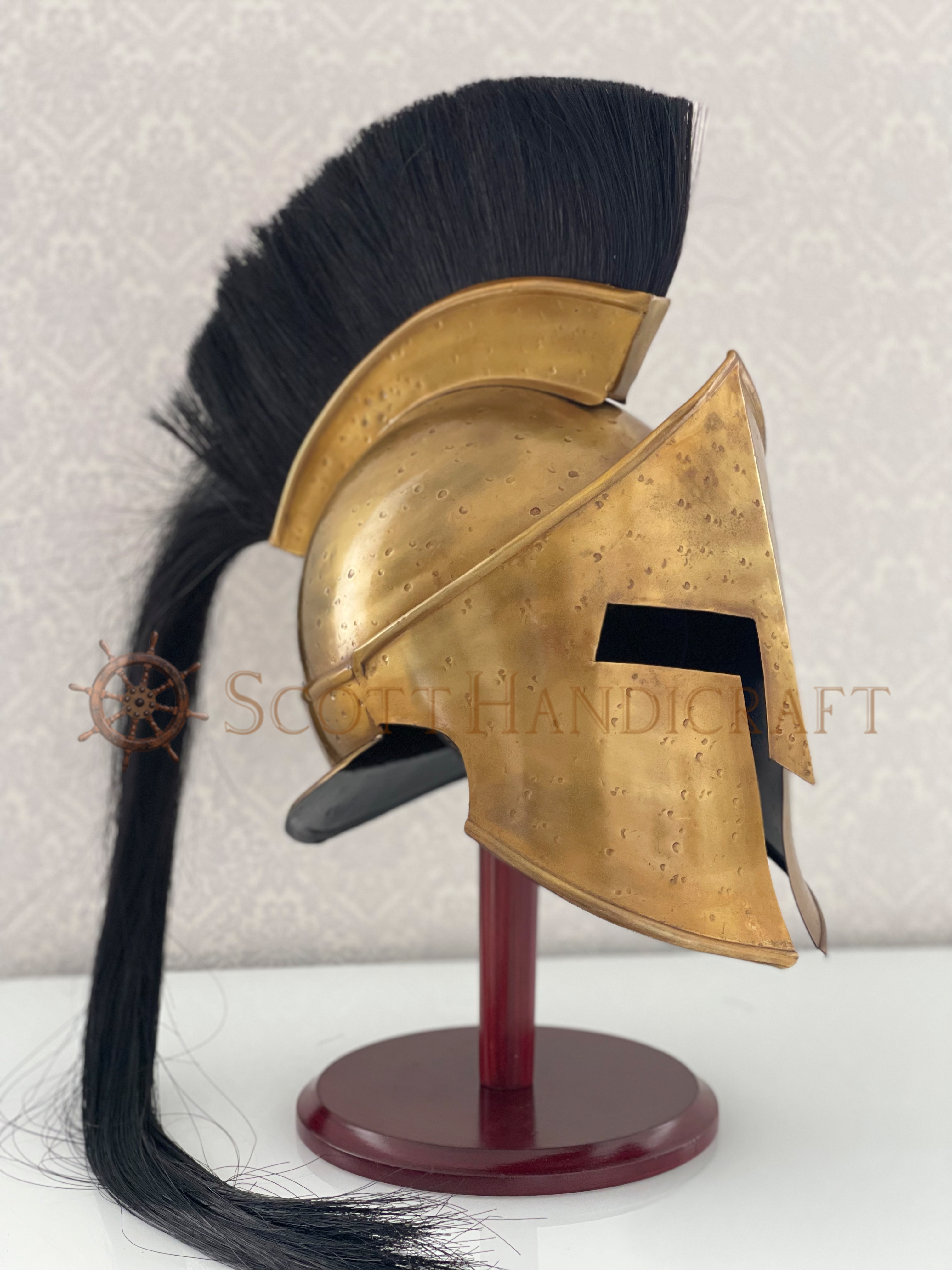 The Great Spartan king Leonidas Helmet
