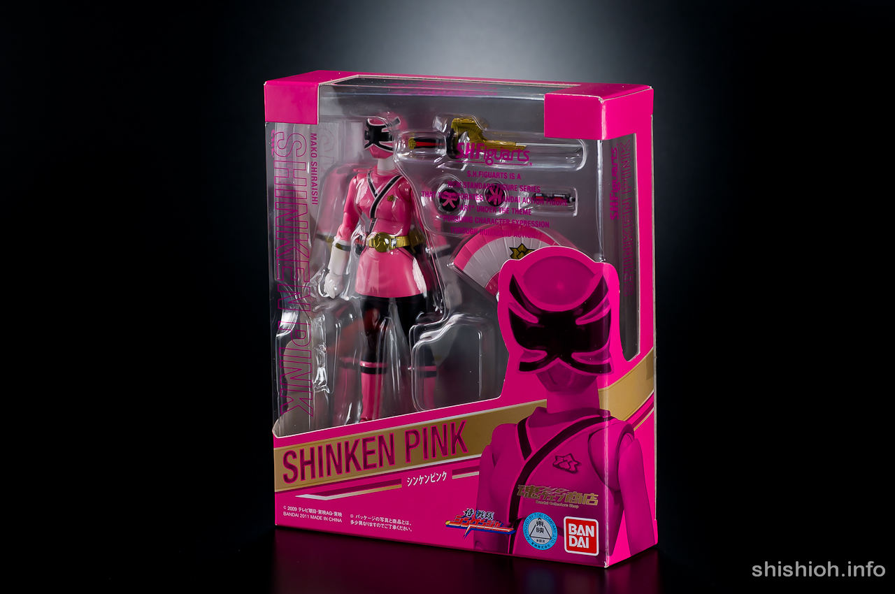 レビュー】 バンダイ 魂ウェブ商店 S.H.Figuarts シンケンピンク [侍