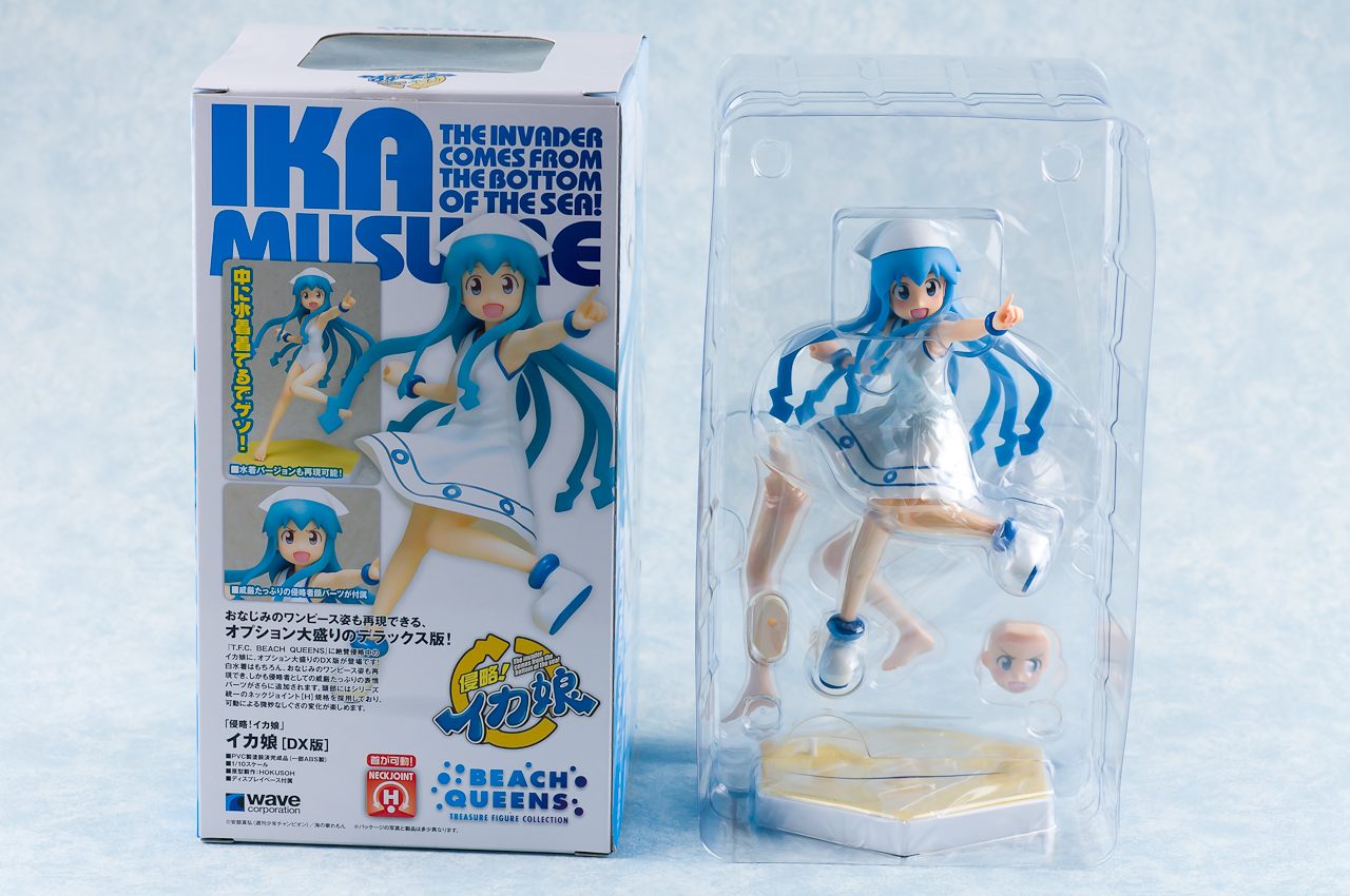 レビュー】 WAVE BEACH QUEENS イカ娘 DX版 [侵略！イカ娘]