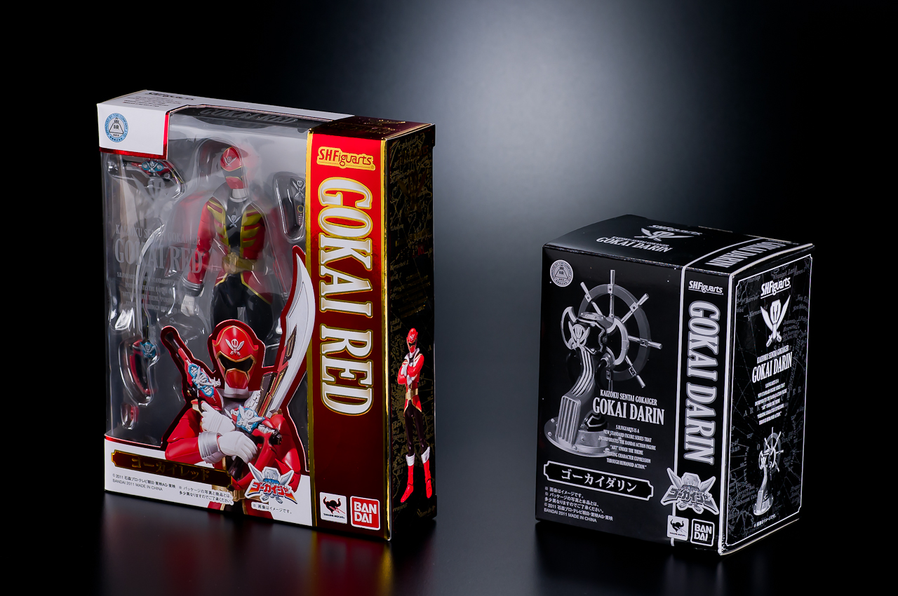 レビュー】 バンダイ S.H.Figuarts ゴーカイレッド [海賊戦隊