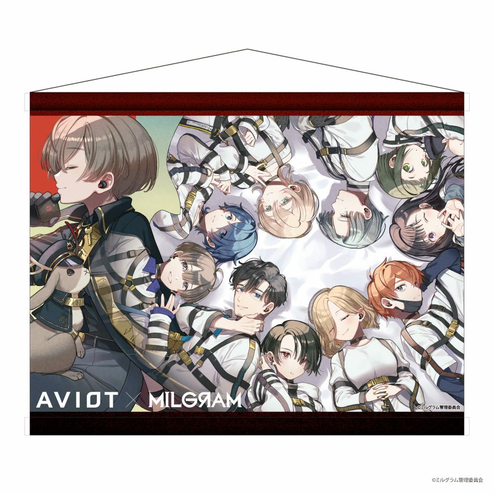 クーポン対象外・送料別・7月以後順次お届け】B2タペストリー MILGRAM