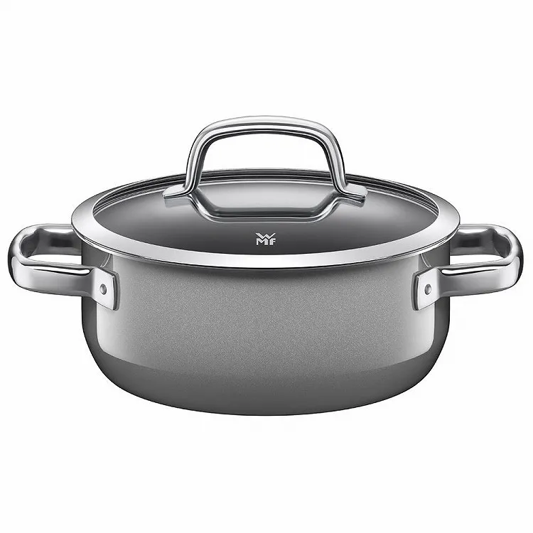 ☆フュージョンテック ミネラルローキャセロール20cm プラチナム