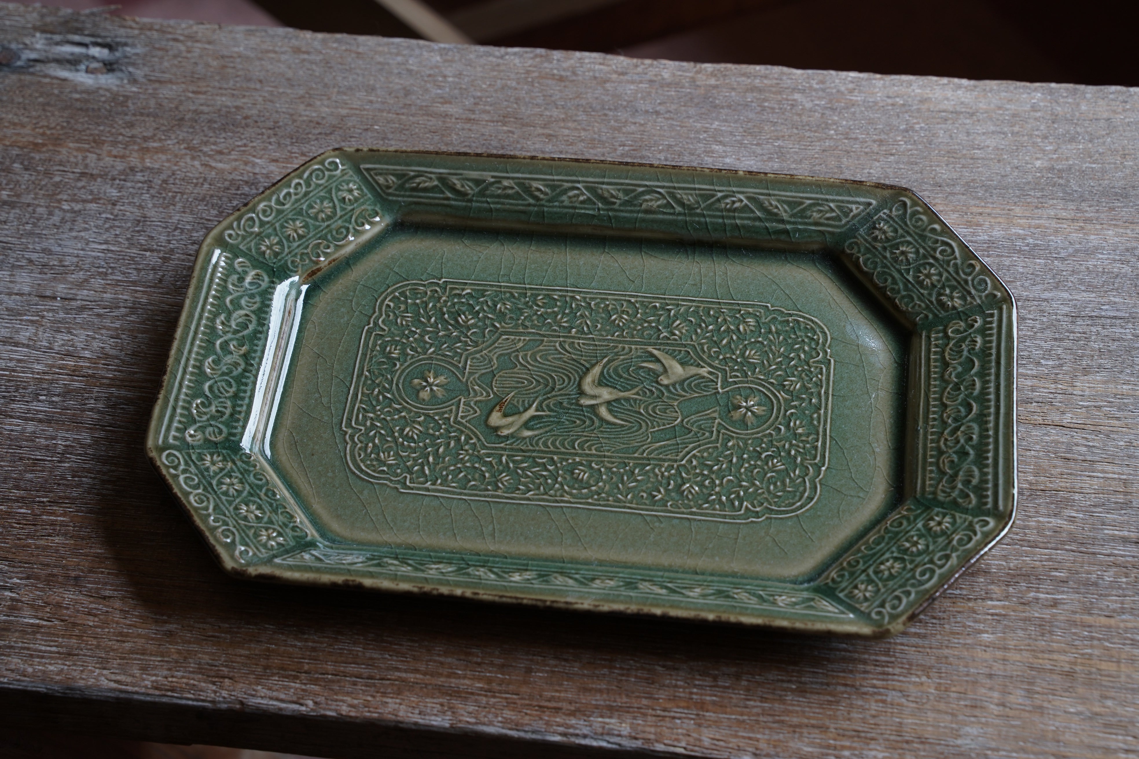 S U I Y O ｜ 【陽刻】クリムト M 青磁 – Masukichi -Pottery