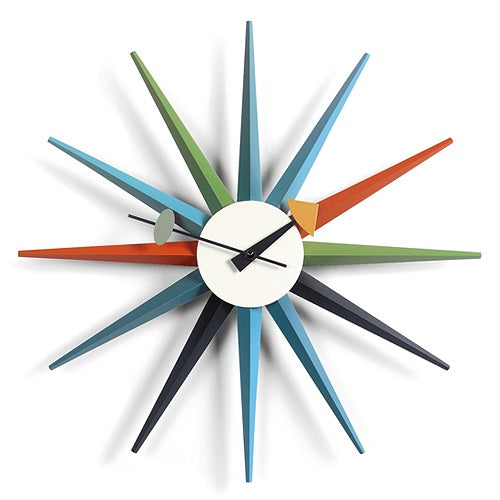 Sunburst Clock マルチカラー Φ470mm - YAMAGIWA OnlineStore