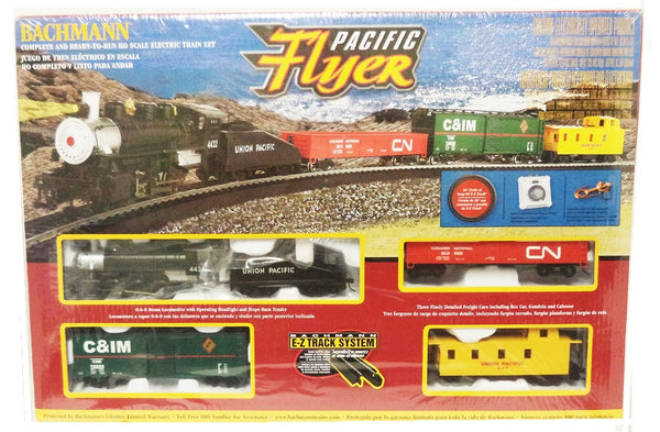 HO Scale Bachmann 692 Union Pacific UP Pacific Flyer Train Set w
