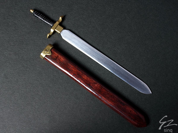 1/6ドール用武器1・西洋刀剣 バスタードソード