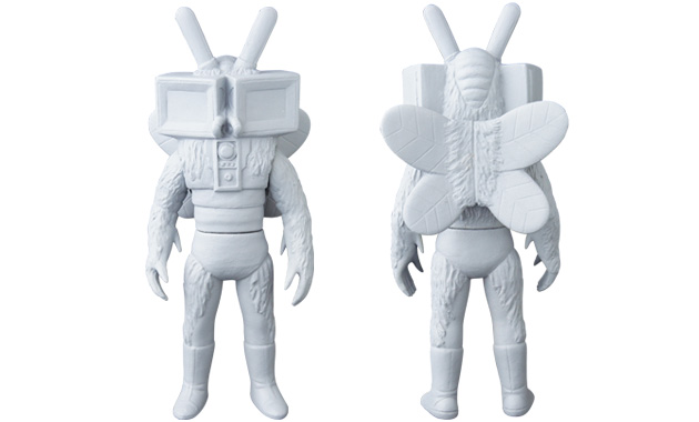 東映レトロソフビ テレビバエ 仮面ライダーV3 デストロン ミドル 怪人 東映