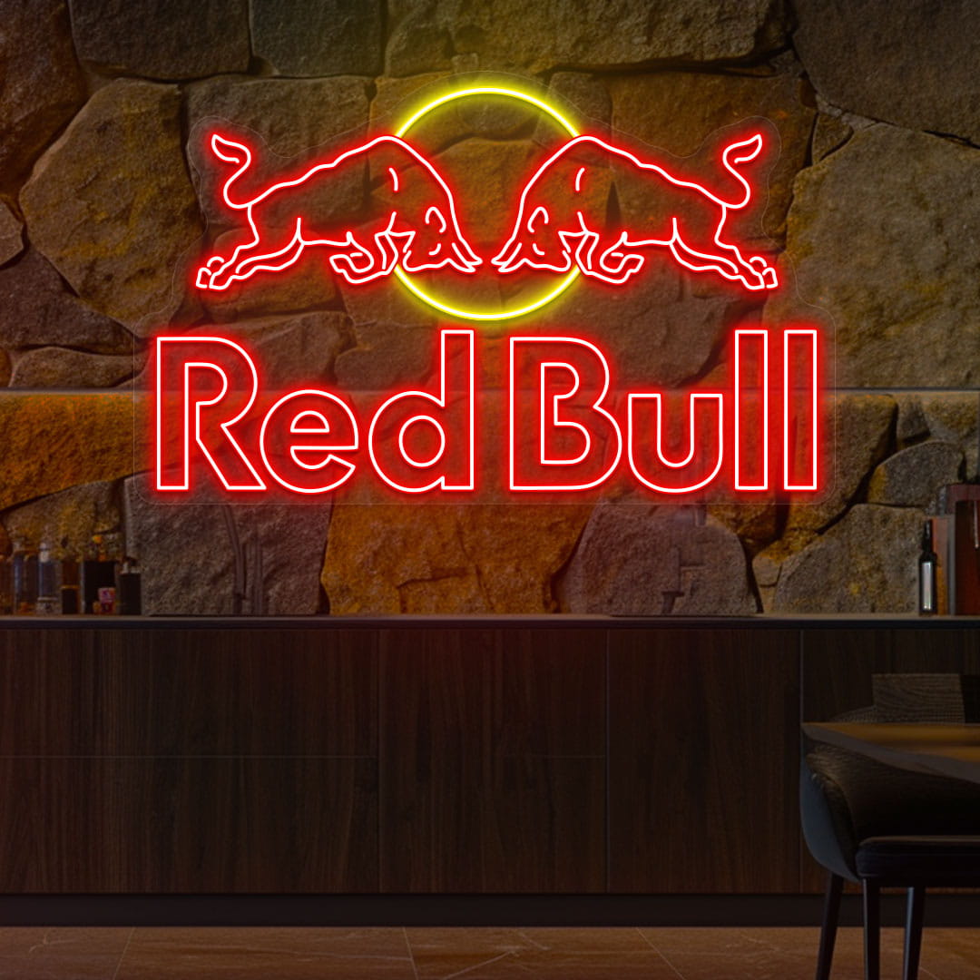 Buy Red Bull Neon Sign – Energize Your Space with Bold Neon Glow