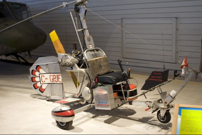 ヘリコプタージャイロ本物と舟コンパス ヘリコプタージャイロ本物と舟