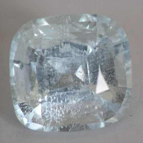 天然アクアマリン12.298ほとんどゴーシェナイト！雪花状