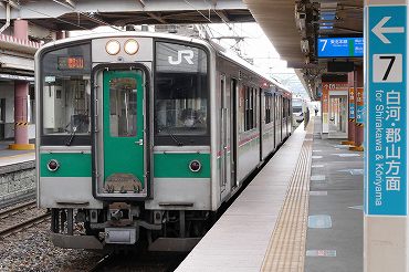 東北本線（黒磯～仙台）の旅
