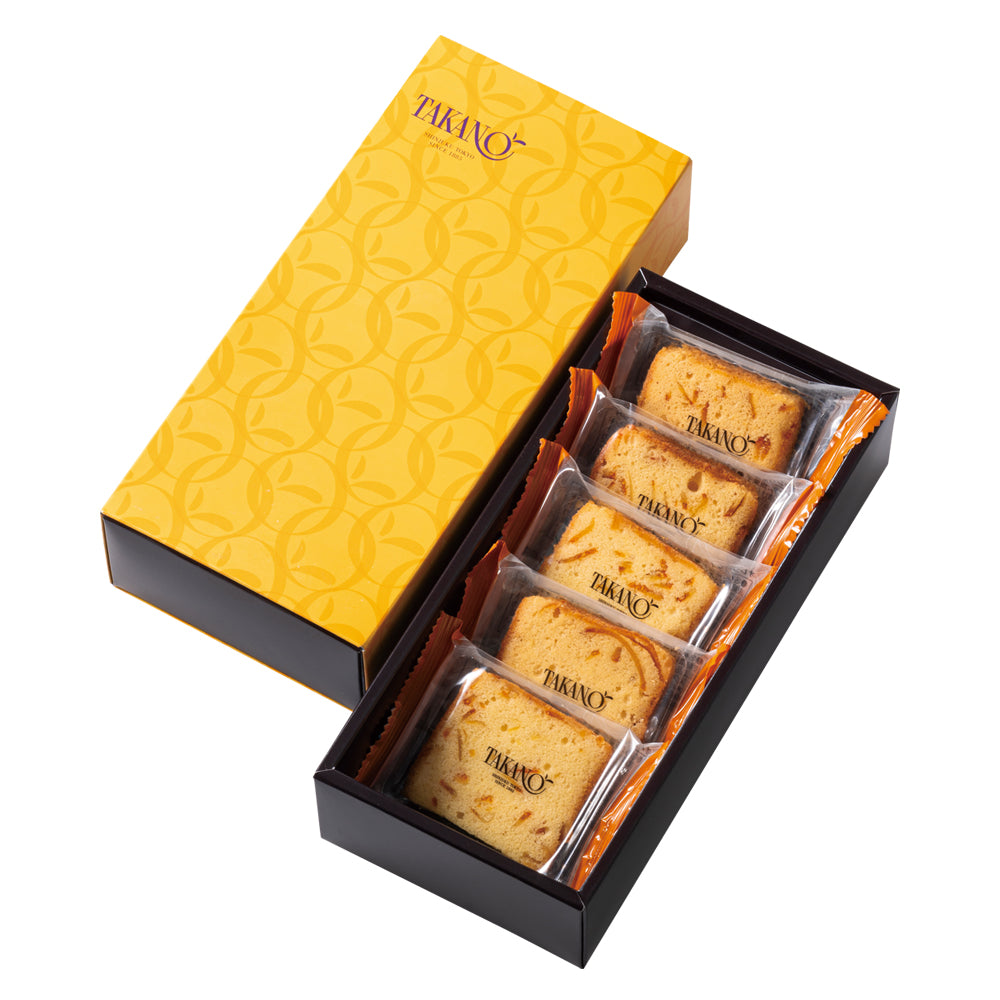 新宿高野 果実ケイク オレンジ5入 – 新宿高野オンラインショップ