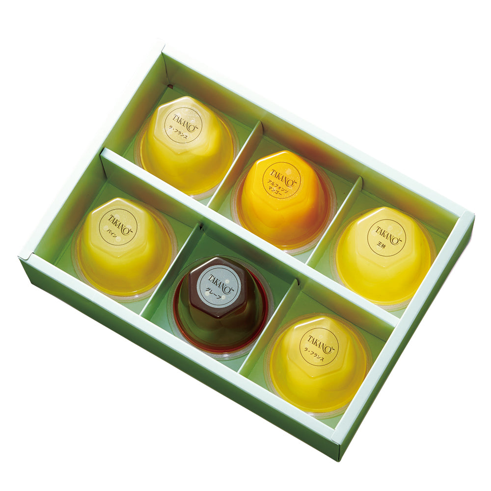 新宿高野 果実ゼリー6入W – 新宿高野オンラインショップ