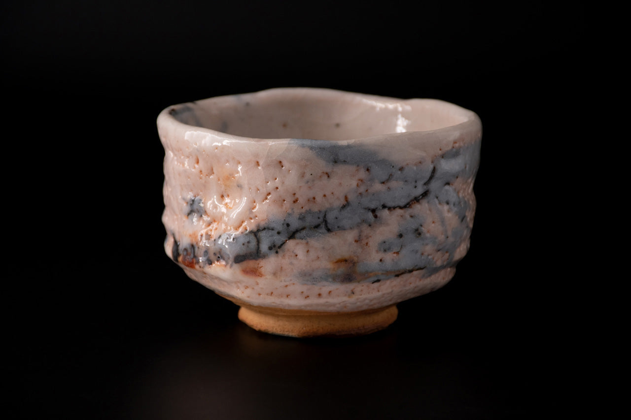 茶道具 「志野茶盌」 五蓮窯 山下祥 美濃焼 陶磁器 – Takumi Japan