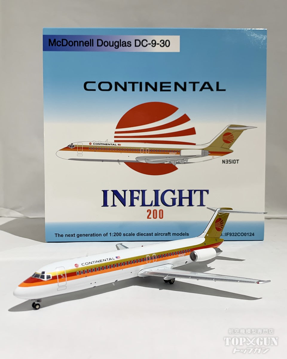 InFlight200 DC-9-32 Continental Airlines N3510T 1/200 [IF932CO0124]