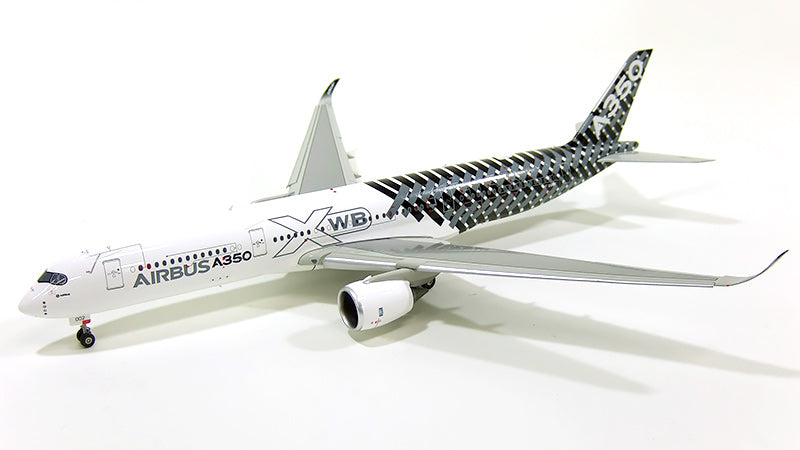 InFlight200 A350-900 エアバスハウスカラー (黒) F-WWCF フラップ