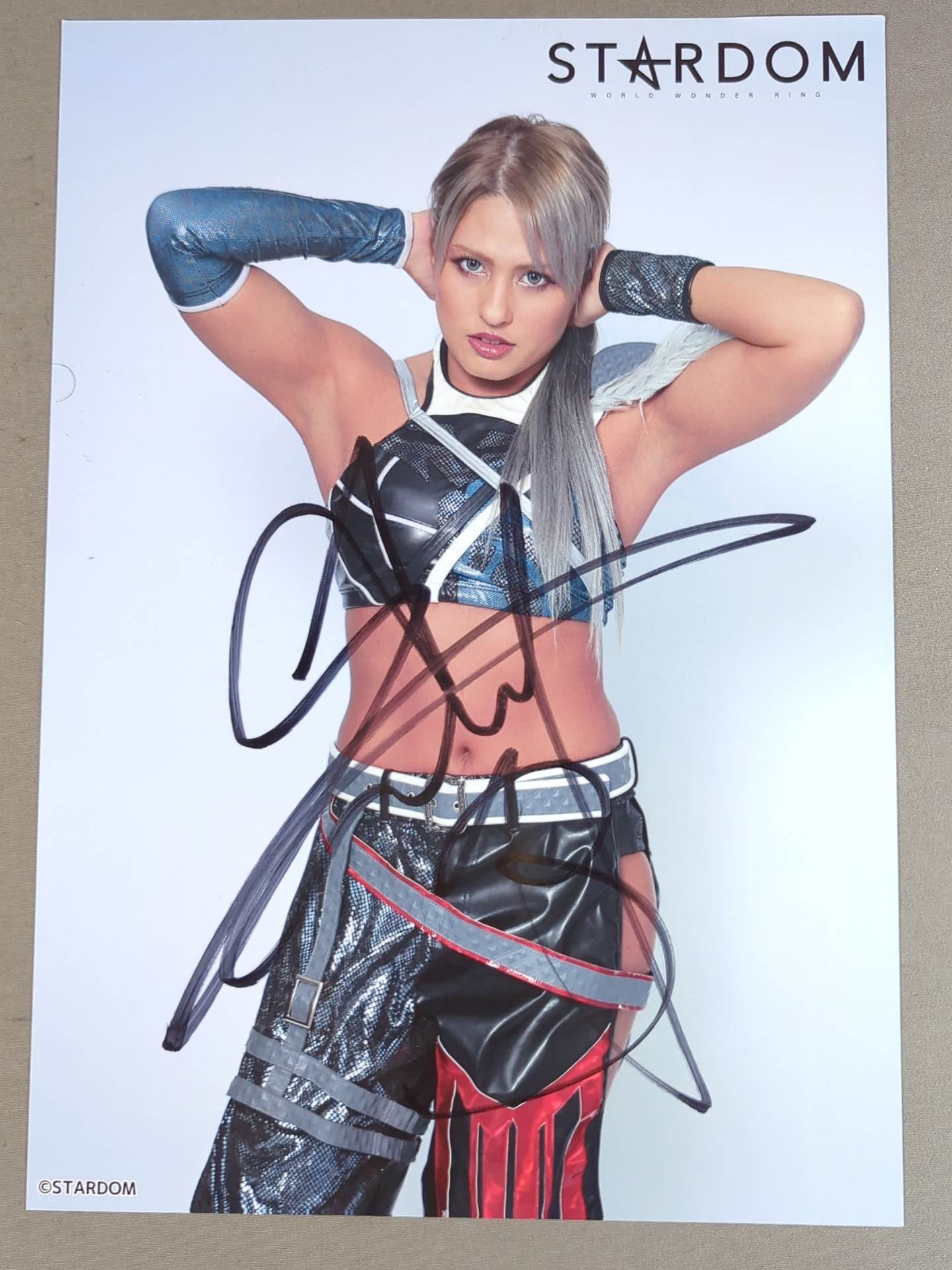 WWE STARDOM スターダム GIULIA ジュリア ポートレート WWE STARDOM