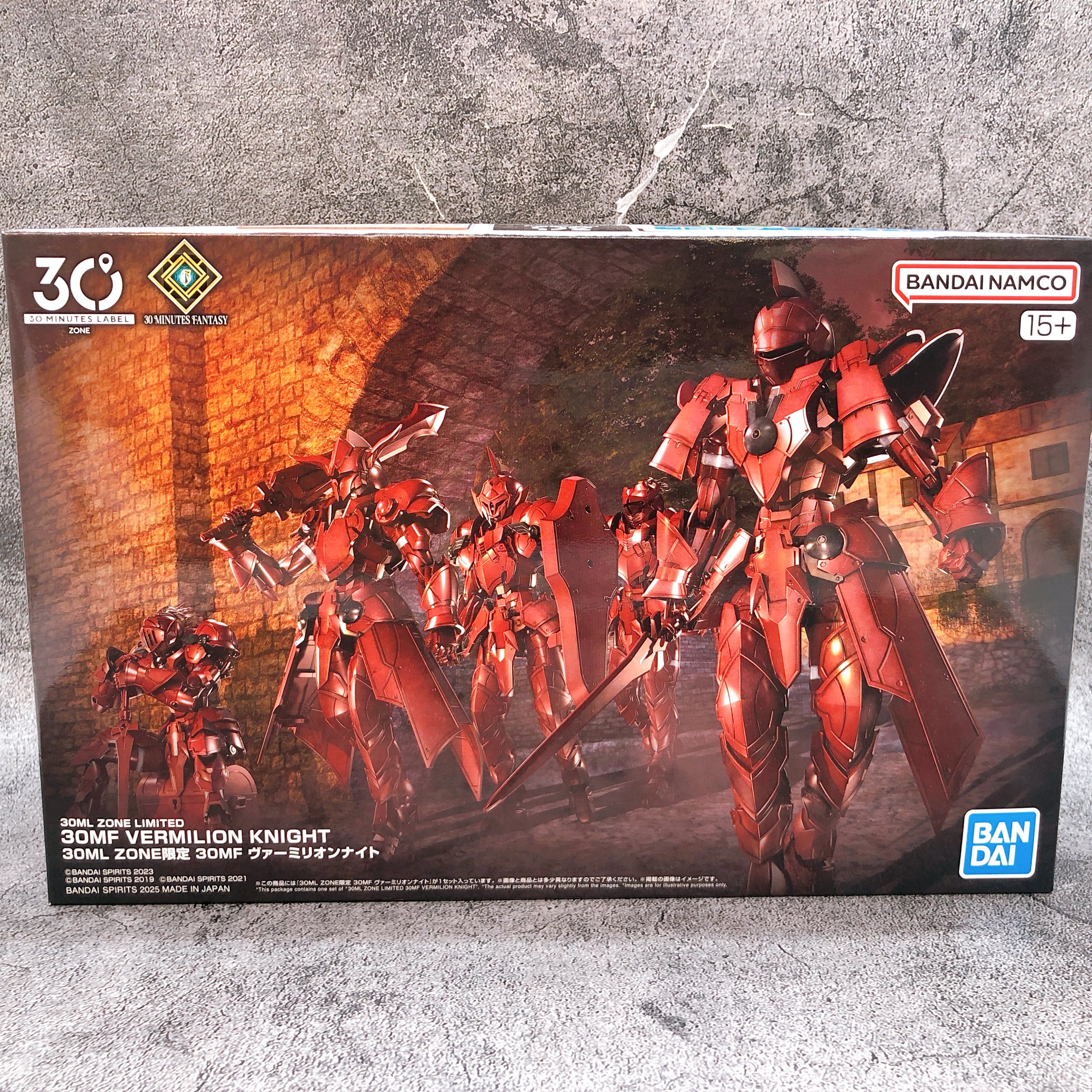 30MF Vermilion Knight 30ML ZONE Limited Plastic Model Kit Bandai from