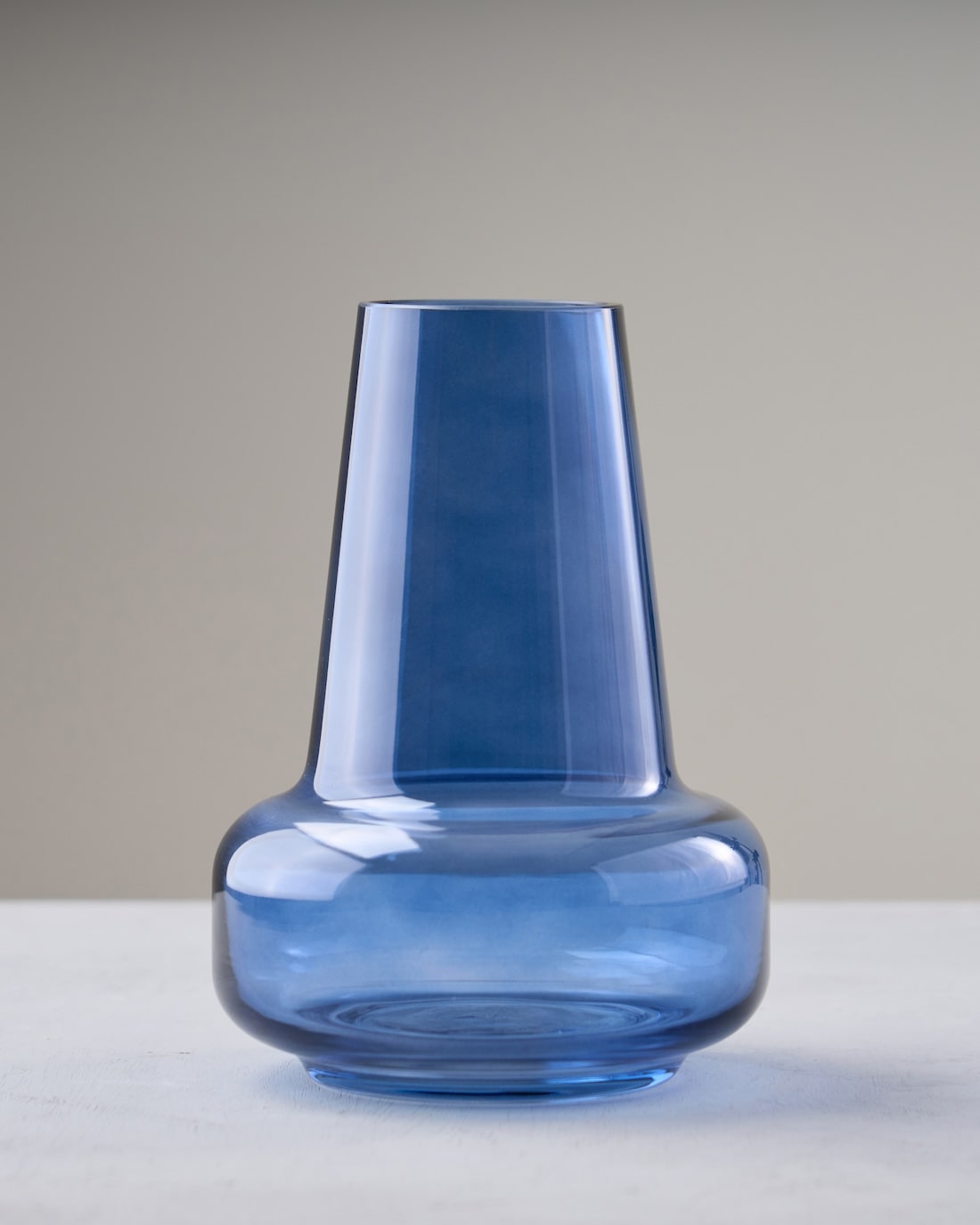 フラワーベース］ビッグガラスベース ブルー商品ページ - 土と風の植物園