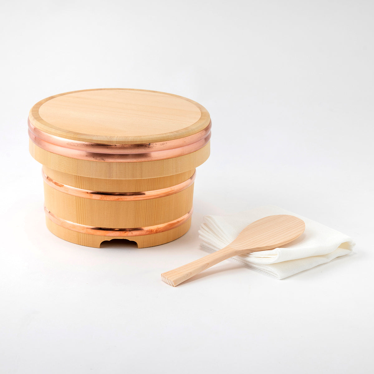 おひつ プレゼント 木曽さわらのおひつ 容量3合 ギフトセット – 梅沢