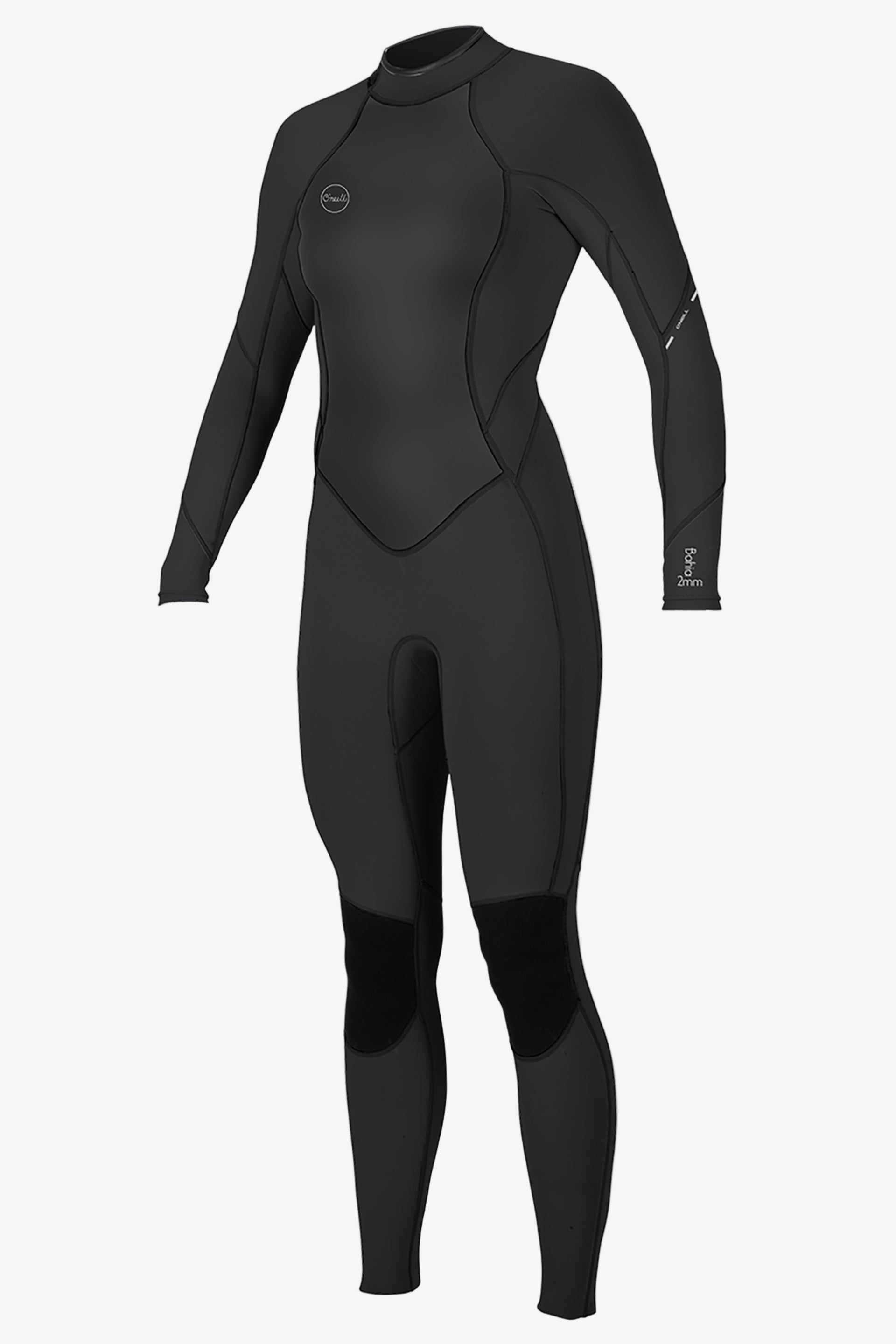 Women's Bahia 3/2MM Back Zip Full - Blk/blk/blk | O'Neill