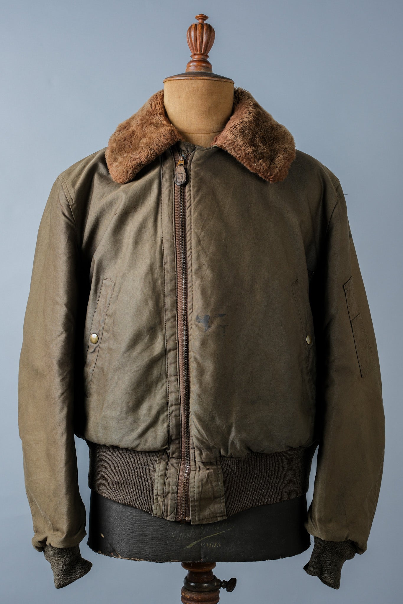 40's】WWⅡ U.S.ARMY AIR FORCES Type B-15A Flight Jacket 