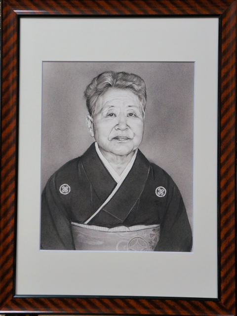 肖像画の注文制作アトリエ【吉田肖像美術】【肖像画】肖像画作品例2